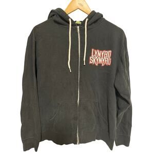 Lynyrd Skynyrd Black Zip Up Hoodie Tour 2016 Large